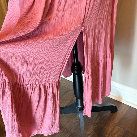 Hint of Blush Pink Midi Dress Lg - Picture 6 of 8